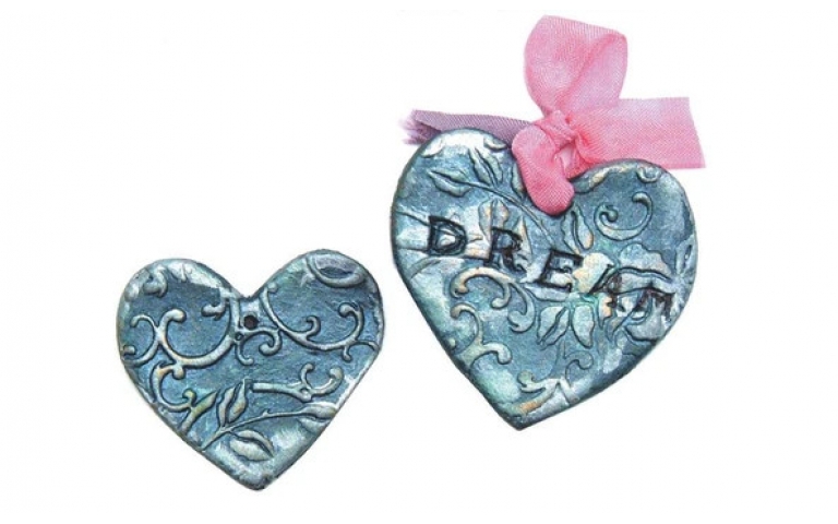 Hearty Clay Vintage Heart